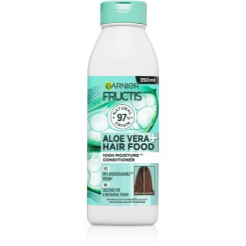 Garnier Fructis Aloe Vera Hair Food balsam hidratant pentru par normal spre uscat - imagine 2